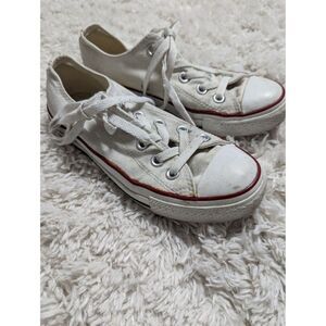 Converse All Star Shoes Women US 5 Off White Low Top Sneakers